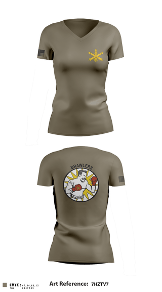 Women's Short Sleeve Vneck Shirt, , Army, Teamtime, Team time, sublimation, custom sports apparel, team uniforms, spirit wear, spiritwear, sports uniforms, custom shirts, team store, custom team store, fundraiser sports, apparel fundraiser