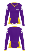 Sullivan Junior High School Volleyball 53113403 Women's Long Sleeve V-neck Shirt - 15