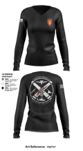 2-114 FA 35913271 Women's Long Sleeve V-neck Shirt - 6