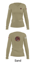 1484th Trans Co 77875137 Women's Long Sleeve V-neck Shirt - 41