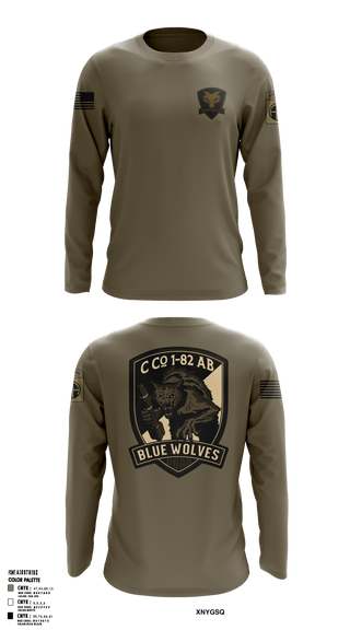 Long Sleeve Performance Shirt, , Army, Teamtime, Team time, sublimation, custom sports apparel, team uniforms, spirit wear, spiritwear, sports uniforms, custom shirts, team store, custom team store, fundraiser sports, apparel fundraiser