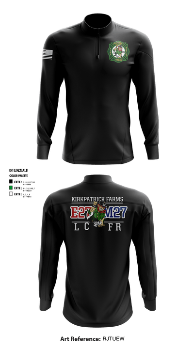 Kirkpatrick Farms Loudoun CO 7403999 Quarter Zip Jacket - 1