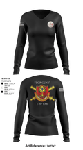 S6/1-320/2-101 59474339 Women's Long Sleeve V-neck Shirt - 1