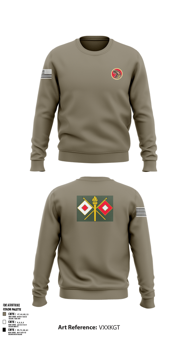 Crew Neck Sweatshirt, , National Guard, Teamtime, Team time, sublimation, custom sports apparel, team uniforms, spirit wear, spiritwear, sports uniforms, custom shirts, team store, custom team store, fundraiser sports, apparel fundraiser