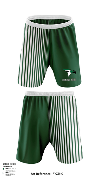 Athletic Shorts With Pockets, Academic Magnet High School Volleyball, Men's Volleyball, Teamtime, Team time, sublimation, custom sports apparel, team uniforms, spirit wear, spiritwear, sports uniforms, custom shirts, team store, custom team store, fundraiser sports, apparel fundraiser