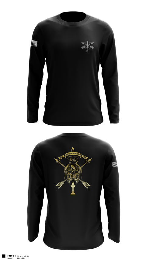 Long Sleeve Performance Shirt, HHC, GSB, 5SFG, Army, Teamtime, Team time, sublimation, custom sports apparel, team uniforms, spirit wear, spiritwear, sports uniforms, custom shirts, team store, custom team store, fundraiser sports, apparel fundraiser