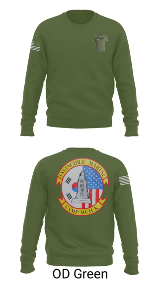 Crew Neck Sweatshirt, , Marines, Teamtime, Team time, sublimation, custom sports apparel, team uniforms, spirit wear, spiritwear, sports uniforms, custom shirts, team store, custom team store, fundraiser sports, apparel fundraiser
