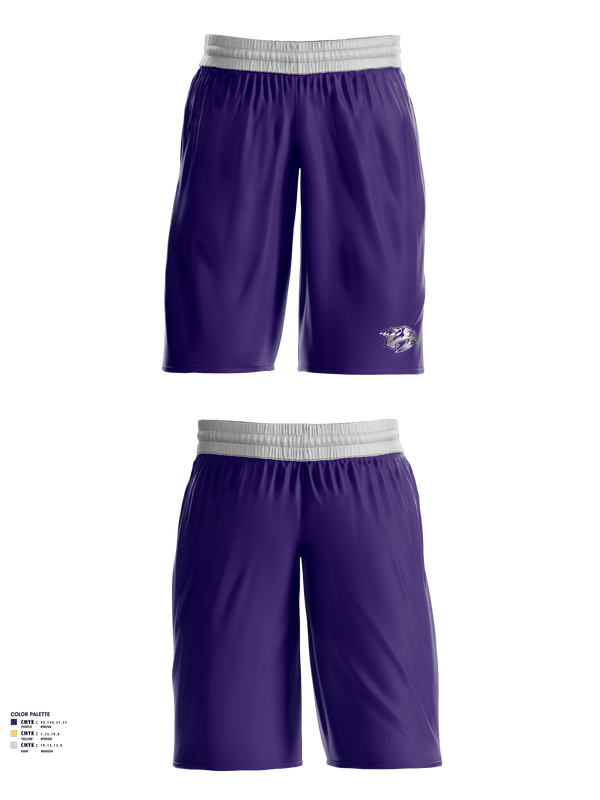 Mens Basketball Shorts, San Antonio Predators Basketball, Men's Basketball, Teamtime, Team time, sublimation, custom sports apparel, team uniforms, spirit wear, spiritwear, sports uniforms, custom shirts, team store, custom team store, fundraiser sports, apparel fundraiser