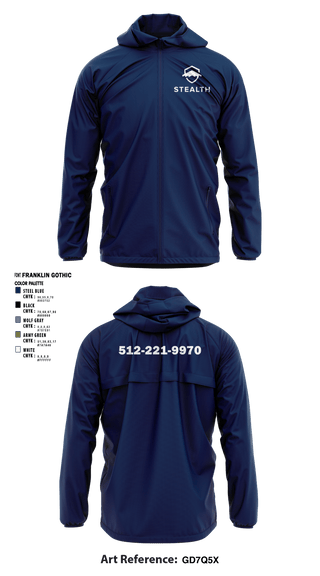 Windbreaker, Stealth customs, , Teamtime, Team time, sublimation, custom sports apparel, team uniforms, spirit wear, spiritwear, sports uniforms, custom shirts, team store, custom team store, fundraiser sports, apparel fundraiser