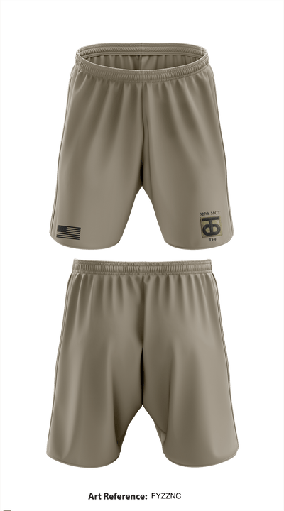 327th MCT 96493981 Athletic Shorts With Pockets - 1