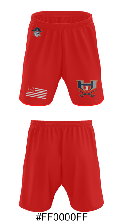 Habersham Central High School Cross Country 1890251 Athletic Shorts With Pockets - 24