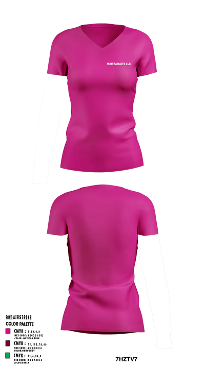 CrisCris 89988589 Women's Short Sleeve V-neck Shirt - 2