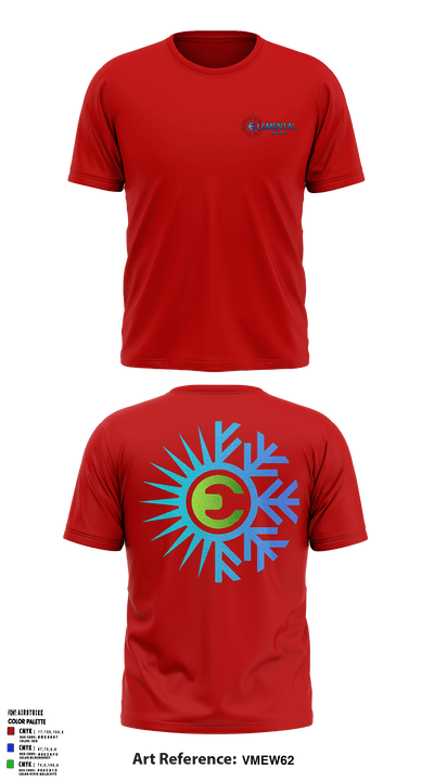 Elemental HVAC 68052720 Short Sleeve Performance Shirt - 1