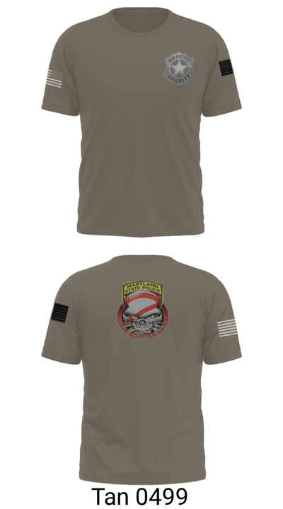 Deputy 71188083 Short Sleeve Performance Shirt - 38