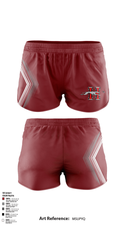 Greyhounds Badminton 55285916 Women's Shorts - 36