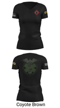 19th Engineer Battalion Aid Station 54166151 Women's Short Sleeve V-neck Shirt - 20