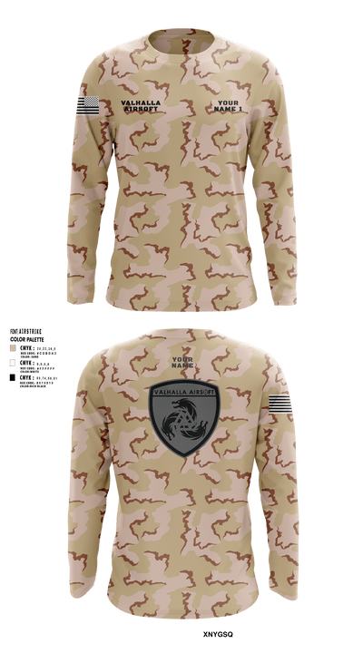 Valhalla Airsoft 98104221 Long Sleeve Performance Shirt - 6