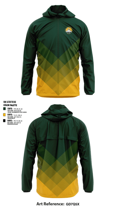 Hamilton Middle School 17050088 Windbreaker - 1