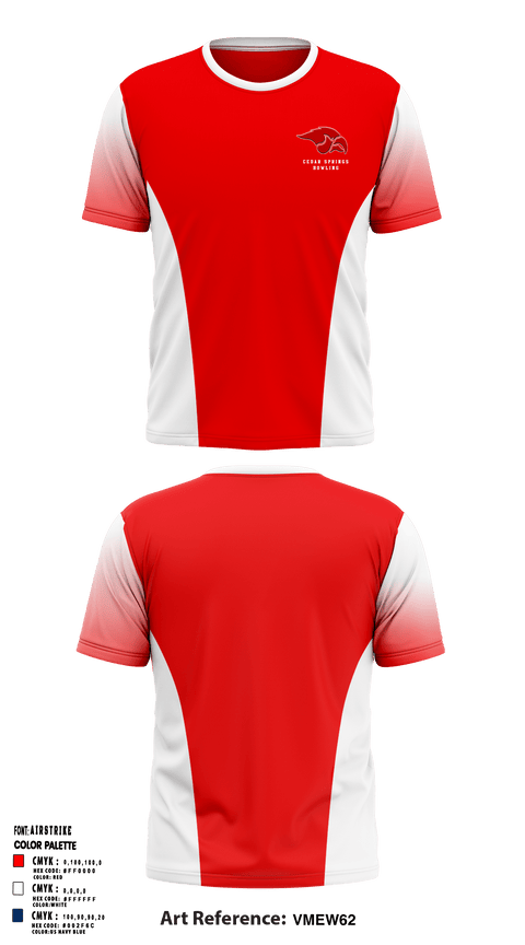 Short Sleeve Performance Shirt, Cedar Springs High School Bowling, Bowling, Teamtime, Team time, sublimation, custom sports apparel, team uniforms, spirit wear, spiritwear, sports uniforms, custom shirts, team store, custom team store, fundraiser sports, apparel fundraiser