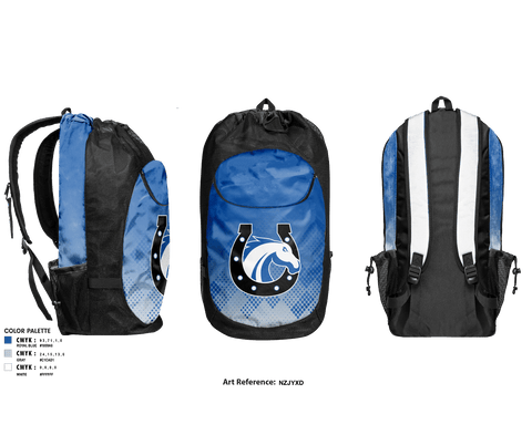 Gear Bag, Andrada Polytechnic High School, Spirit Store, Teamtime, Team time, sublimation, custom sports apparel, team uniforms, spirit wear, spiritwear, sports uniforms, custom shirts, team store, custom team store, fundraiser sports, apparel fundraiser