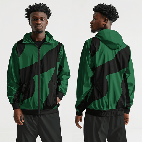 Windbreaker, Shamrocks Basketball, Men's Basketball, Teamtime, Team time, sublimation, custom sports apparel, team uniforms, spirit wear, spiritwear, sports uniforms, custom shirts, team store, custom team store, fundraiser sports, apparel fundraiser