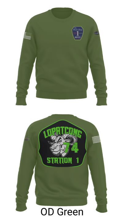 Delaware Park Chemical Engine Co. #1 31356015 Crew Neck Sweatshirt - 10