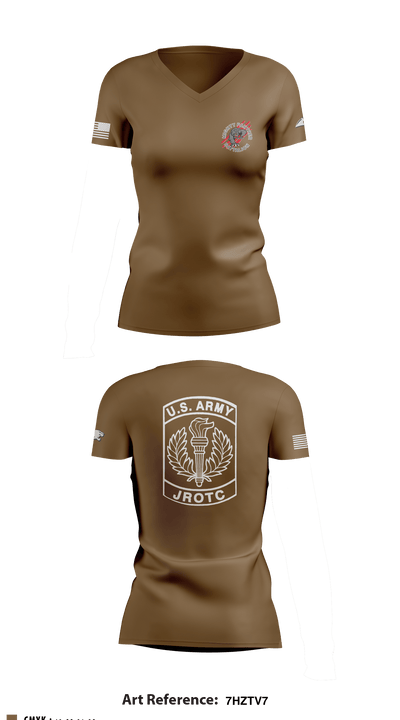 Weslaco 46016786 Women's Short Sleeve V-neck Shirt - 2