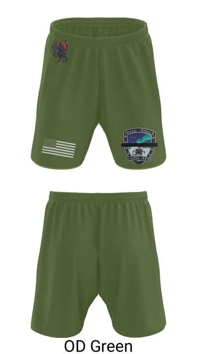 Shadow 86289711 Athletic Shorts With Pockets - 27