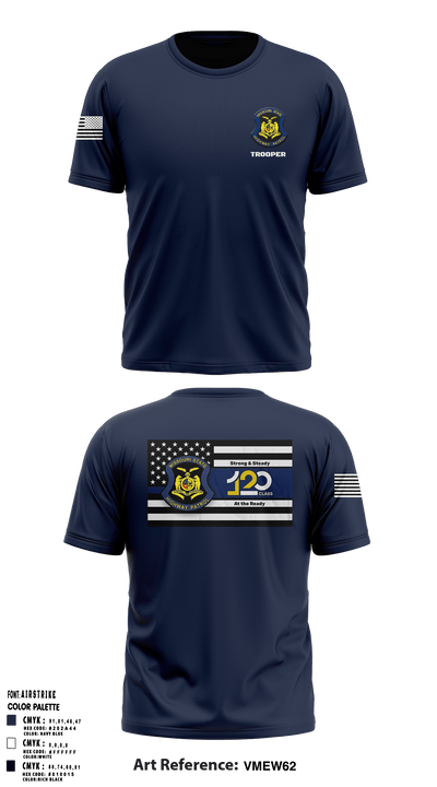 MSHP Class 120 57992195 Short Sleeve Performance Shirt - 1