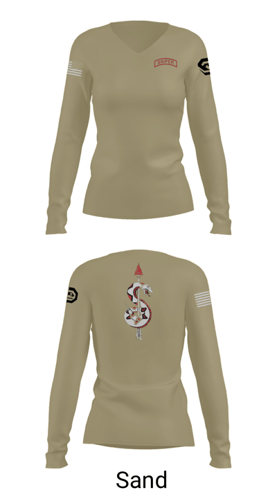 Rook 25414745 Women's Long Sleeve V-neck Shirt - 42