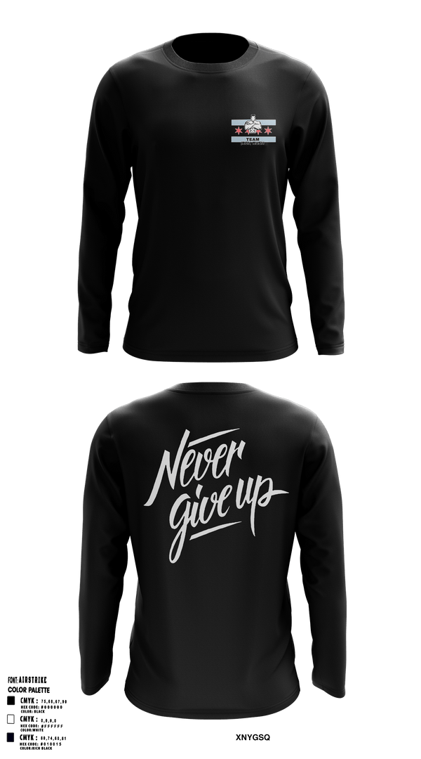 Long Sleeve Performance Shirt, Team Iron RushTeam Iron Rush, , Teamtime, Team time, sublimation, custom sports apparel, team uniforms, spirit wear, spiritwear, sports uniforms, custom shirts, team store, custom team store, fundraiser sports, apparel fundraiser