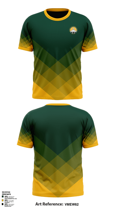 Hamilton Middle School 17050088 Short Sleeve Performance Shirt - 1