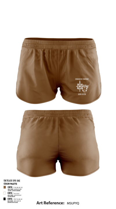 Comanche, 309th MI BN 43533231 Women's Shorts - 3