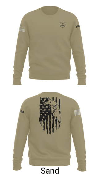 Crew Neck Sweatshirt, , National Guard, Teamtime, Team time, sublimation, custom sports apparel, team uniforms, spirit wear, spiritwear, sports uniforms, custom shirts, team store, custom team store, fundraiser sports, apparel fundraiser