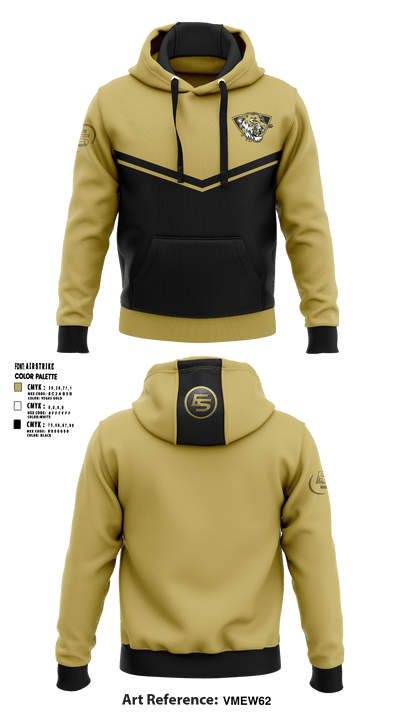 Excelsior Springs Middle School 95215486 Hoodie - 1
