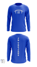 Orland Jr Trojans Football 79293862 Long Sleeve Performance Shirt - 7