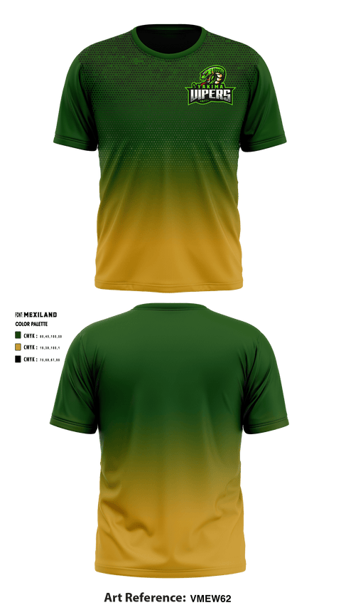 Short Sleeve Performance Shirt, Yakima Vipers, Football, Teamtime, Team time, sublimation, custom sports apparel, team uniforms, spirit wear, spiritwear, sports uniforms, custom shirts, team store, custom team store, fundraiser sports, apparel fundraiser