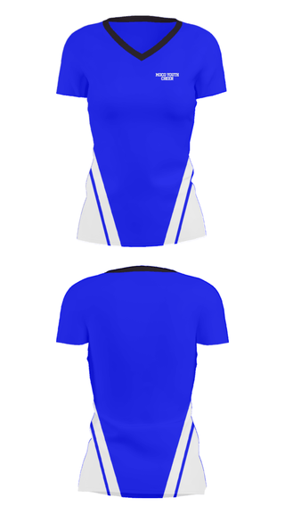 Women's Short Sleeve Vneck Shirt, Moco youth cheer, Cheer, Teamtime, Team time, sublimation, custom sports apparel, team uniforms, spirit wear, spiritwear, sports uniforms, custom shirts, team store, custom team store, fundraiser sports, apparel fundraiser