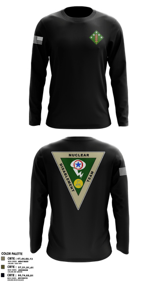 Long Sleeve Performance Shirt, , Army, Teamtime, Team time, sublimation, custom sports apparel, team uniforms, spirit wear, spiritwear, sports uniforms, custom shirts, team store, custom team store, fundraiser sports, apparel fundraiser