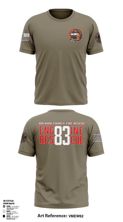 BCFR 83 55584095 Short Sleeve Performance Shirt - 1
