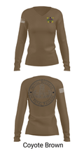 718th OD CO (EOD) 57981362 Women's Long Sleeve V-neck Shirt - 38