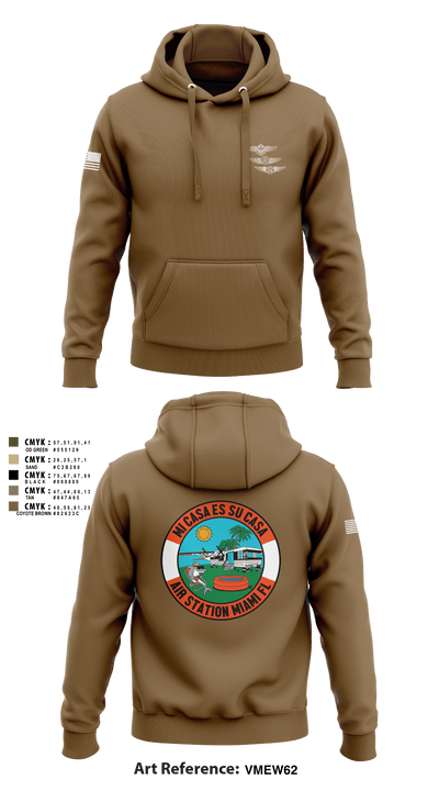 Air station Miami 80426238 Hoodie - 5