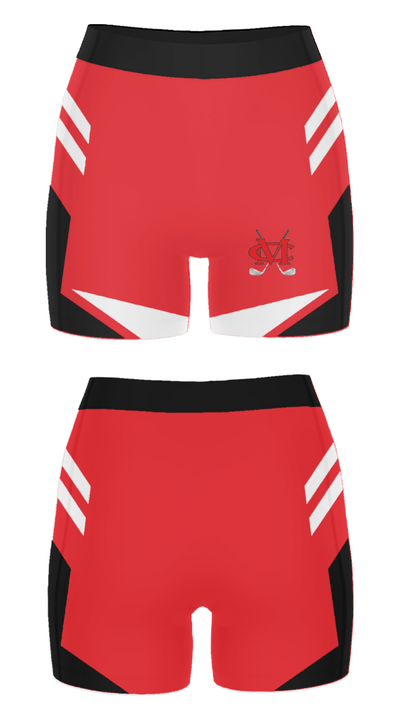 Madison County High School Golf 21880606 Women's Compression Shorts - 2