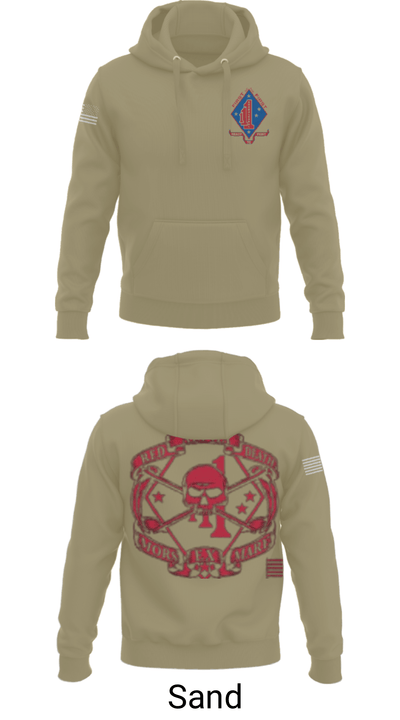 1/1 Alpha Company "Red Death" 93413516 Hoodie - 48