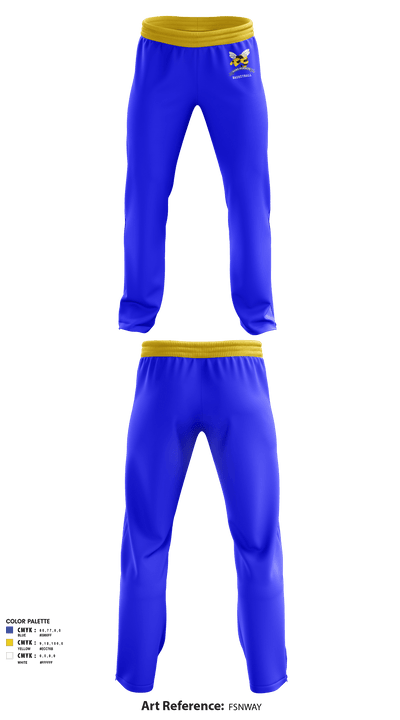 Hand Middle School Basketball 63566499 Sweatpants - 1
