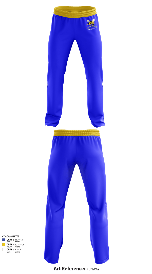 Sweatpants, Hand Middle School Basketball, Women's Basketball, Teamtime, Team time, sublimation, custom sports apparel, team uniforms, spirit wear, spiritwear, sports uniforms, custom shirts, team store, custom team store, fundraiser sports, apparel fundraiser