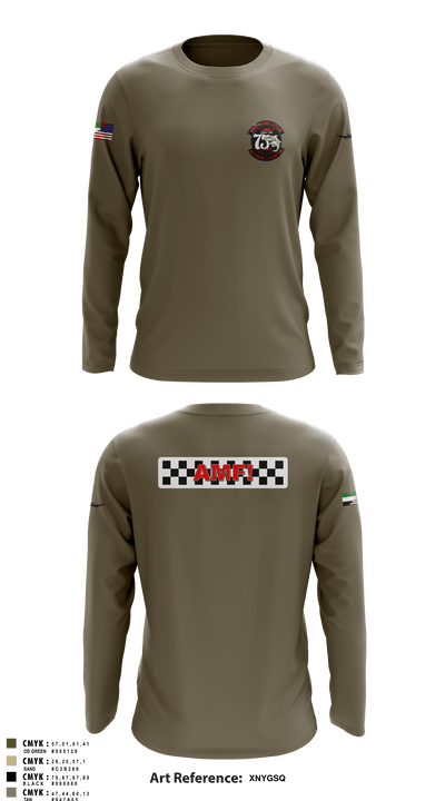 75 EFGS 84413741 Long Sleeve Performance Shirt - 2