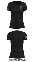 593D ESC HHC 9880984 Women's Short Sleeve V-neck Shirt - 18