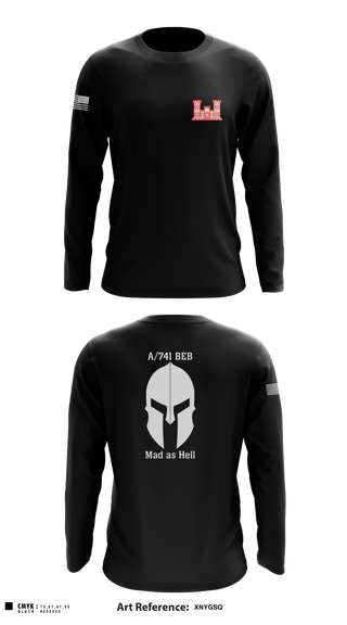 Long Sleeve Performance Shirt, , National Guard, Teamtime, Team time, sublimation, custom sports apparel, team uniforms, spirit wear, spiritwear, sports uniforms, custom shirts, team store, custom team store, fundraiser sports, apparel fundraiser