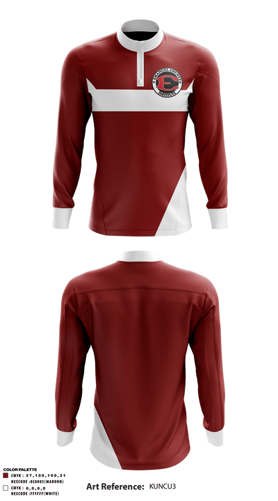 Emanuel County Institute 19480415 Quarter Zip Jacket - 1